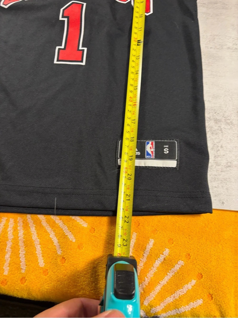 Adidas Chicago Black Basketball Derrick rose  Jersey - Black